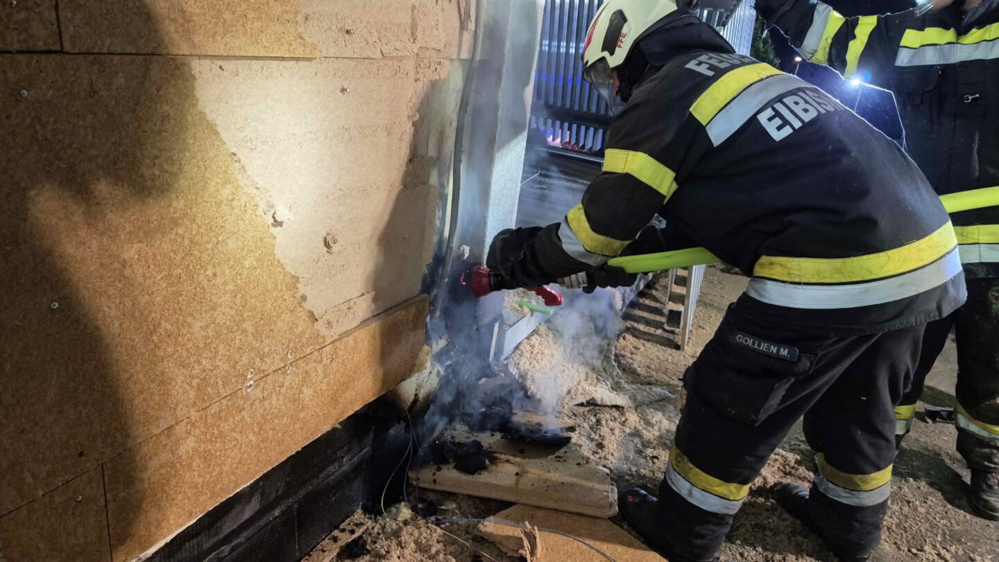 Alarmierter Wohnhausbrand in Eibiswald