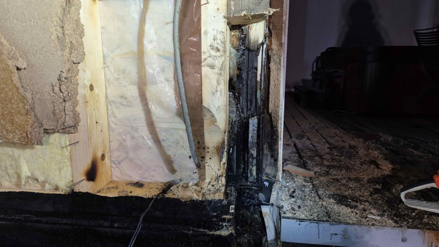 Alarmierter Wohnhausbrand in Eibiswald