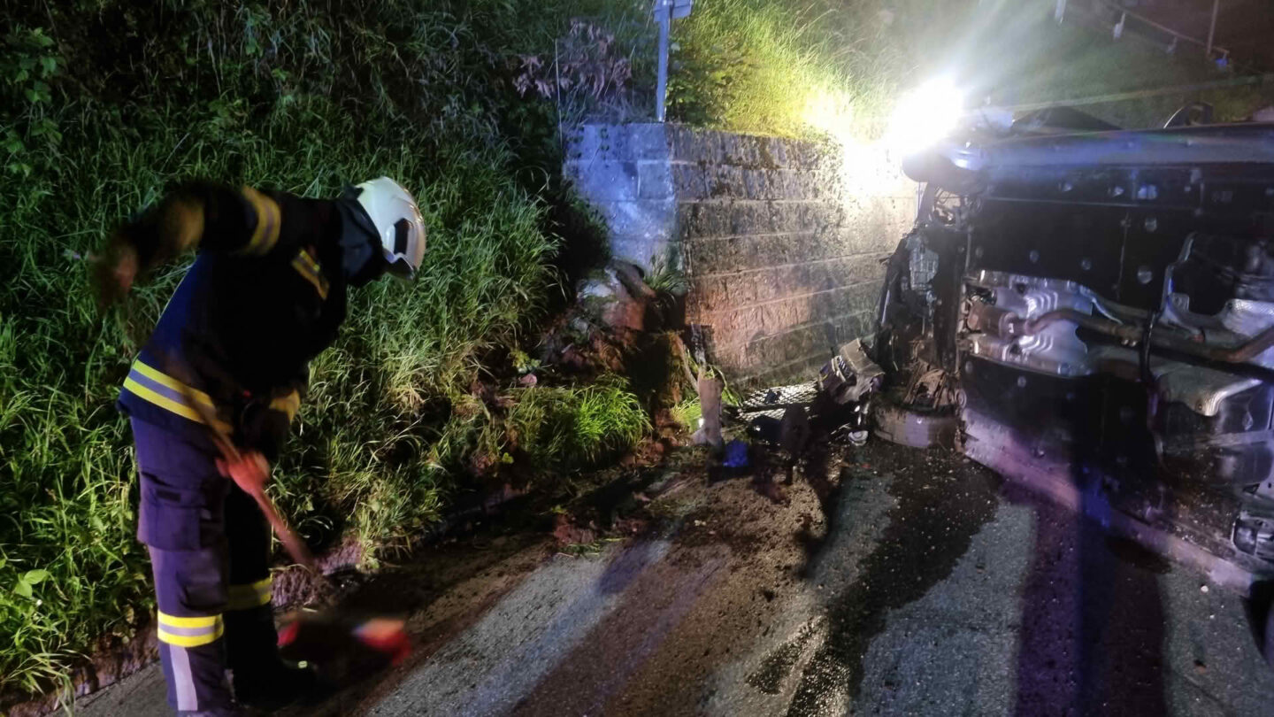 Verkehrsunfall in der Salzburger Straße