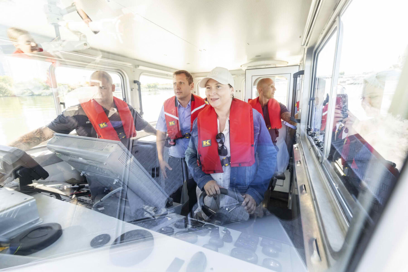 Teamarbeit bei der Berufsfeuerwehr Wien