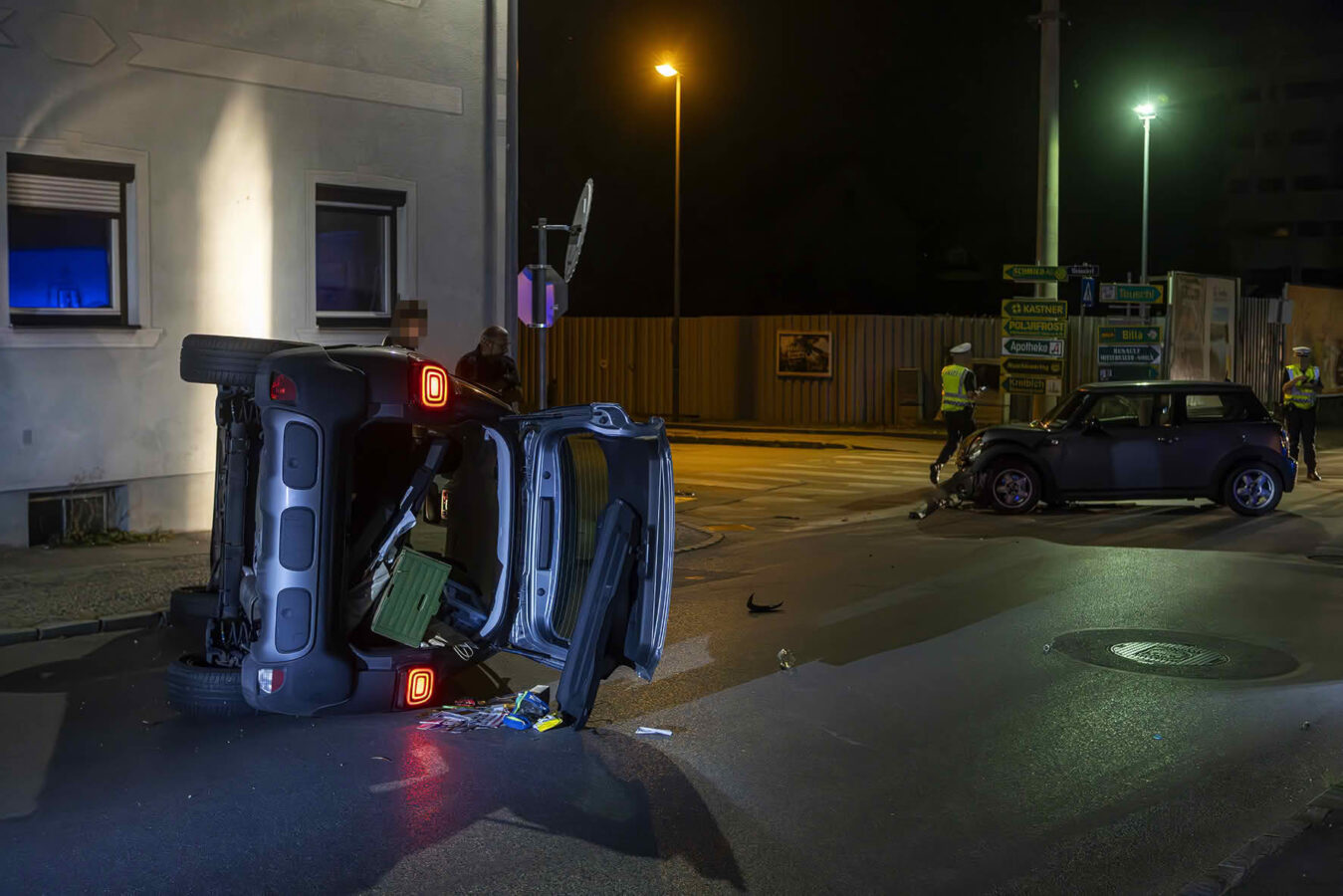 Weinzierl in Krems: glimpflicher Ausgang nach Verkehrsunfall 4 Weinzierl in Krems: glimpflicher Ausgang nach Verkehrsunfall