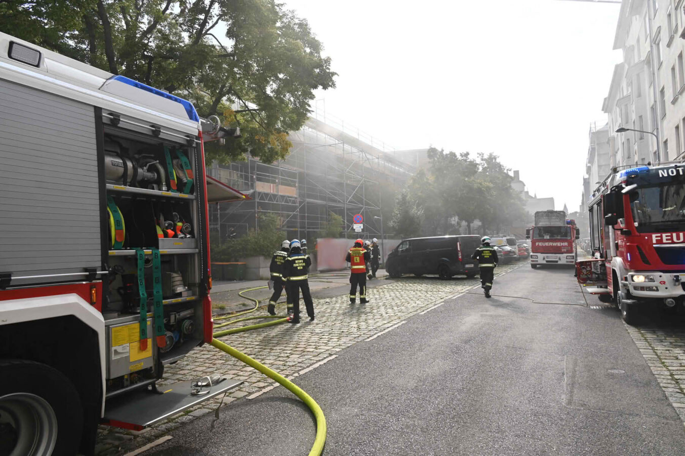 Brand in Reha-Zentrum