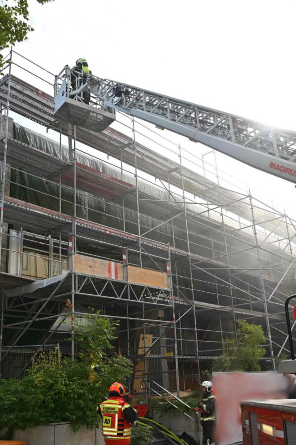 Brand in Reha-Zentrum