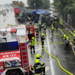 LKW-Unfall auf der A2 Südautobahn bei Wernberg