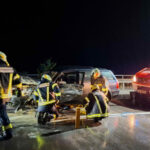 Verkehrsunfall auf der B145