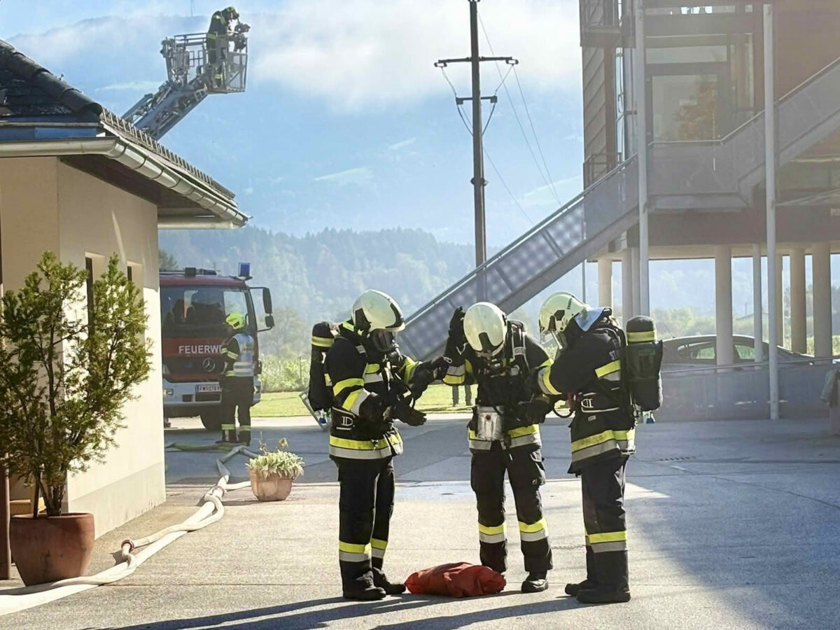 Großübung im Seniorenheim Neuhaus