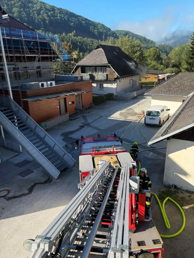 Großübung im Seniorenheim Neuhaus