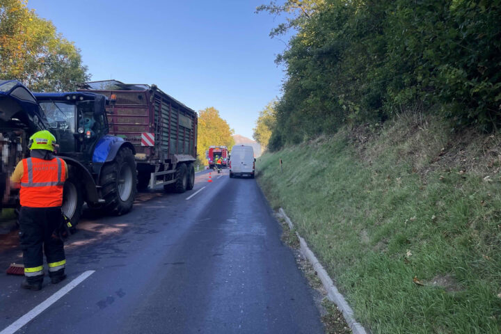 Verkehrsunfall auf der L517