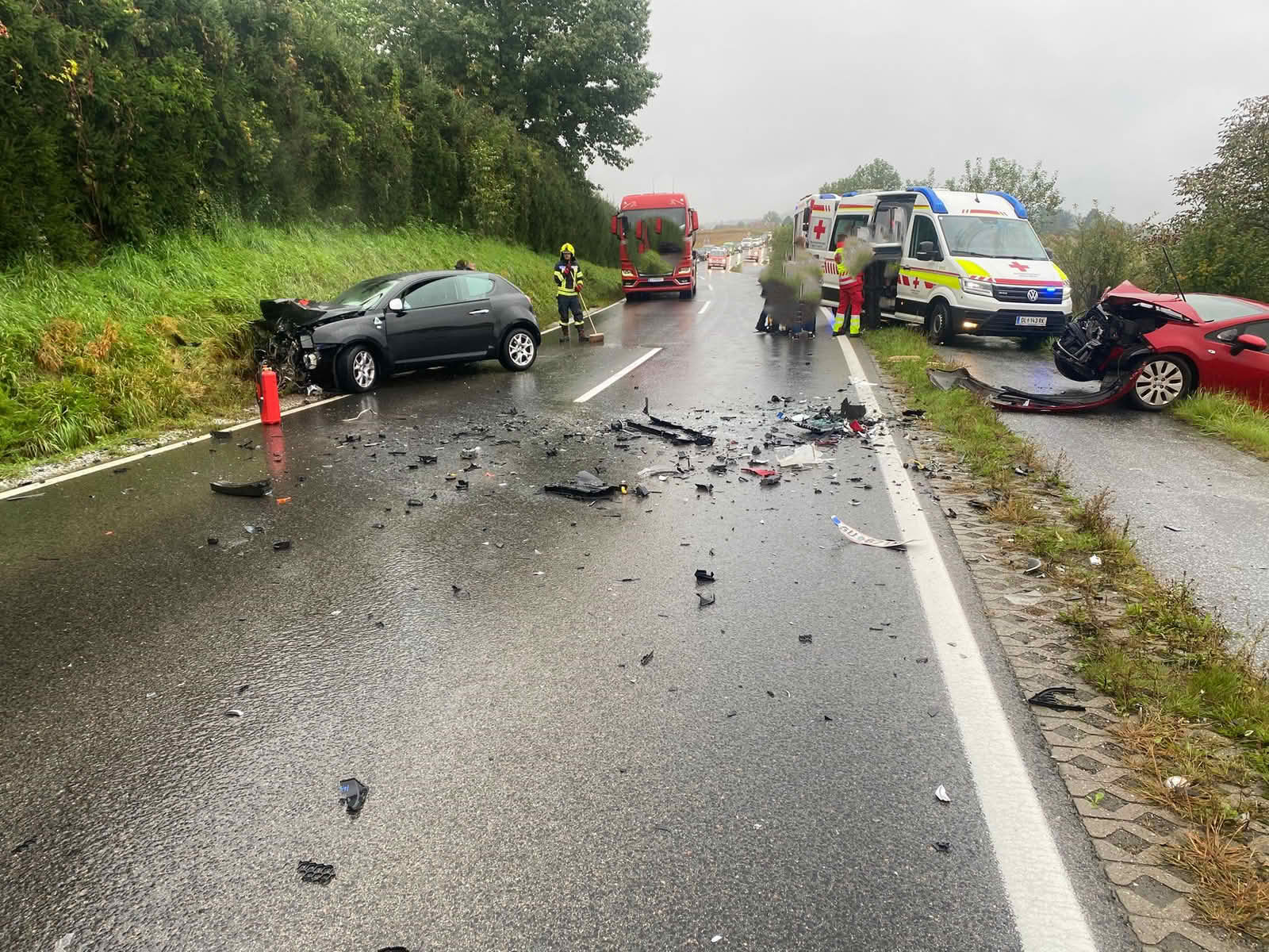 Verkehrsunfall in Rassach