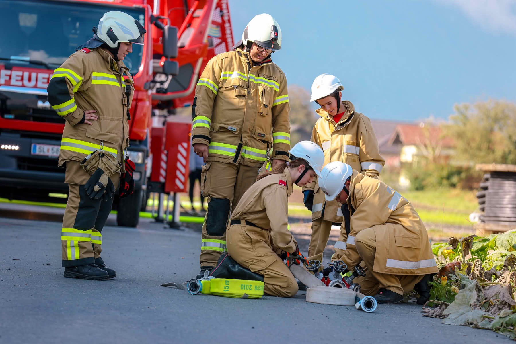 BFKDO Flachgau: Action-Day der Feuerwehrjugendgruppen