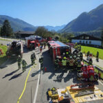 FF Bad Ischl: Herbstübung – Busunfall mit 30 Verletzten