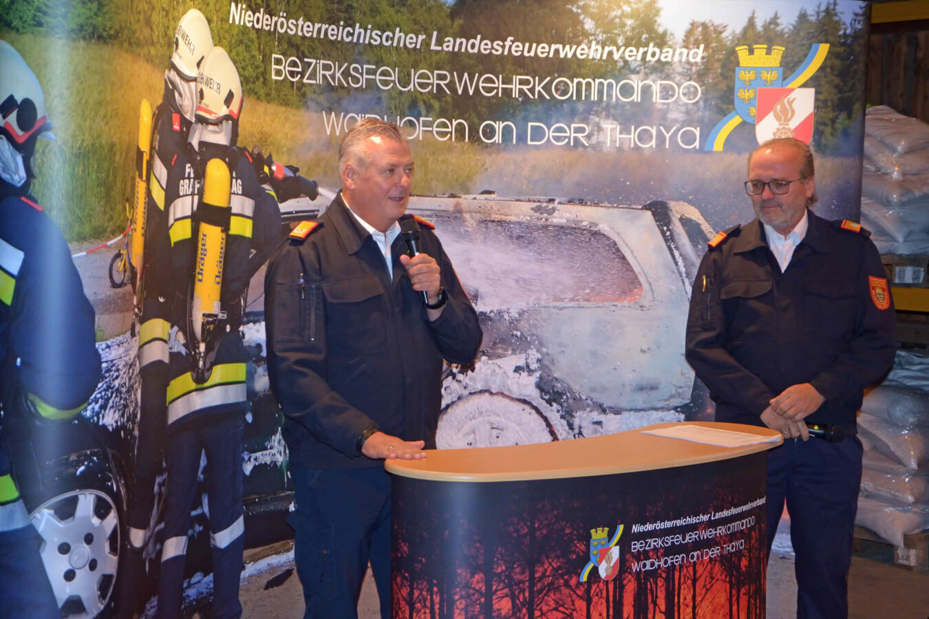 Auszeichnungen für Hochwassereinsatz