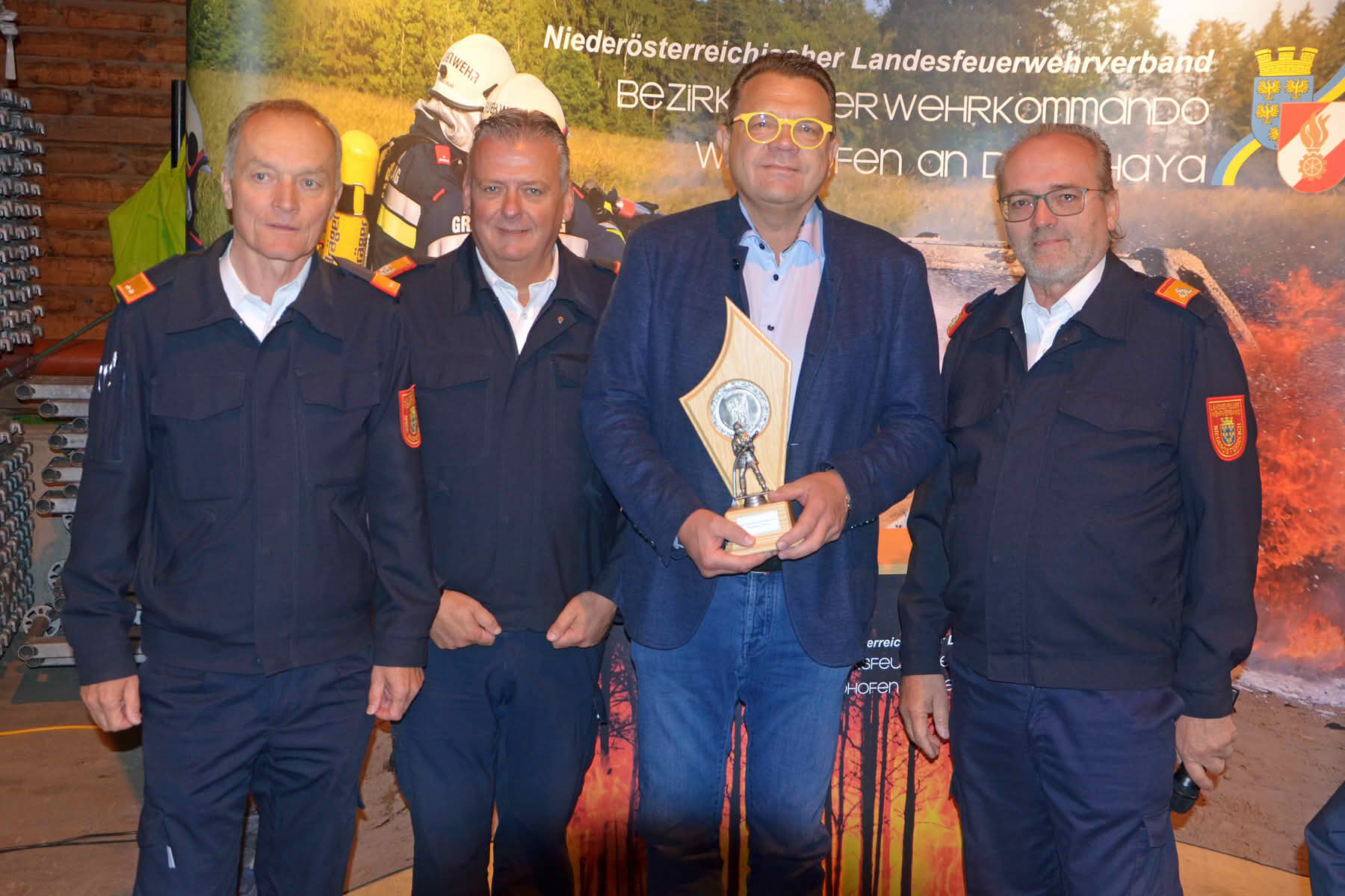 BFK Waidhofen/Thaya: Auszeichnungen für Hochwassereinsatz