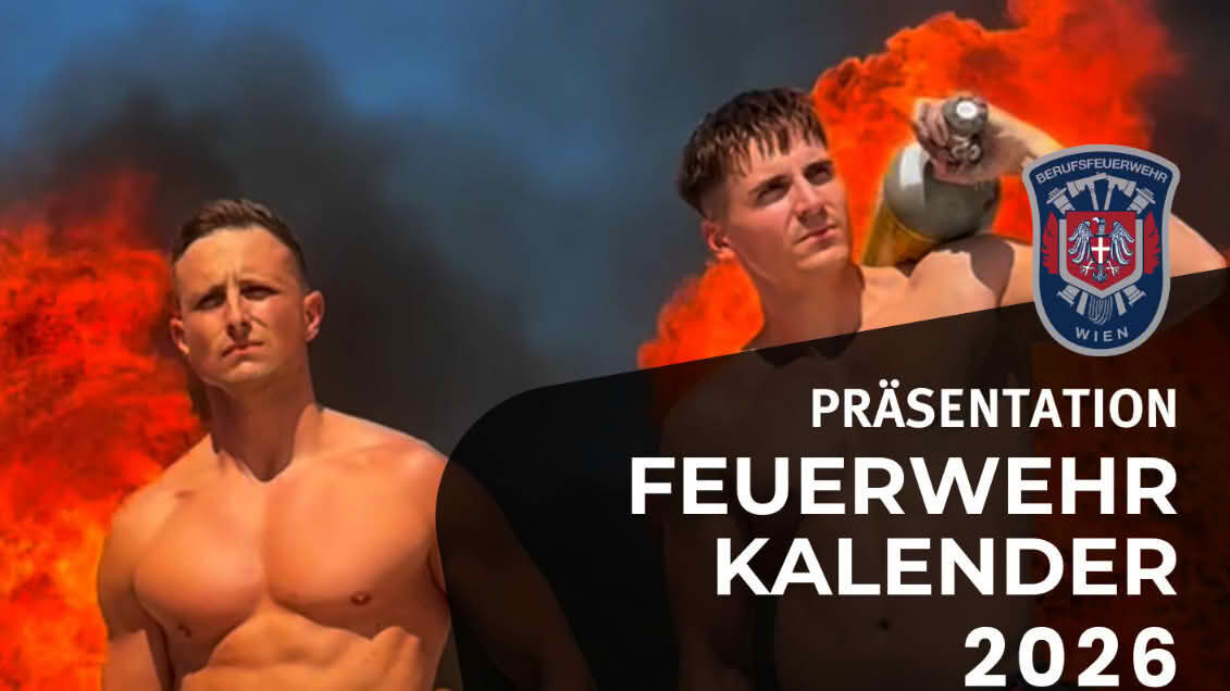 Große Präsentation des Wiener Feuerwehrkalenders 2026