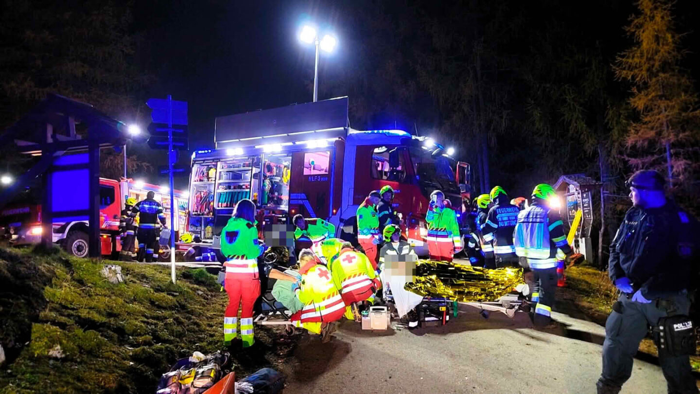 Schwerer Verkehrsunfall auf der Tauplitzalm