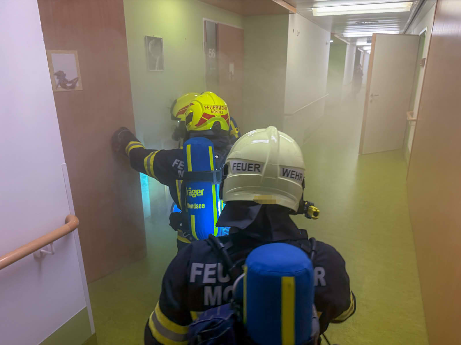 AFK Mondsee: Brand im Seniorenwohnheim – Realistische Übung