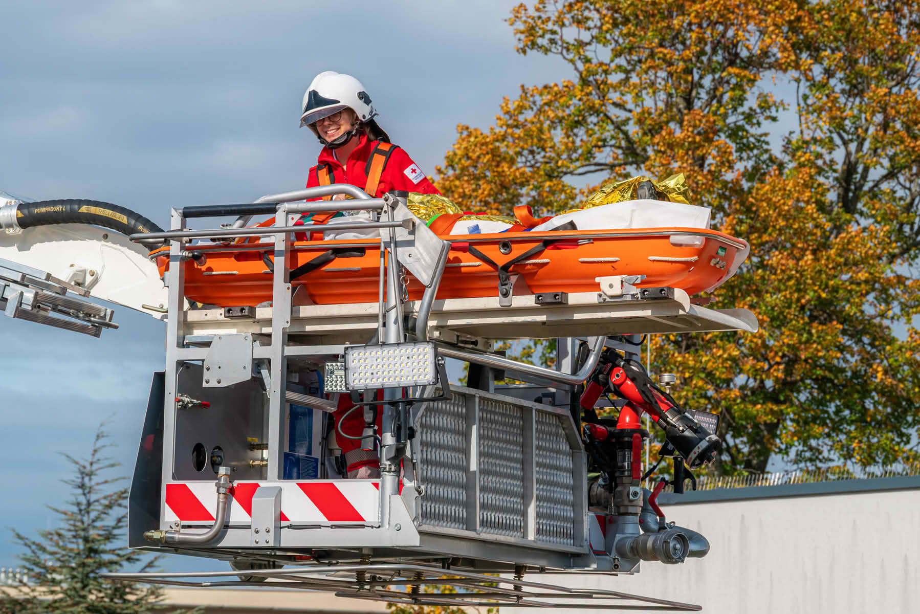 FF Vösendorf: Feuerwehr und Rettungsdienst beim Skill-Training