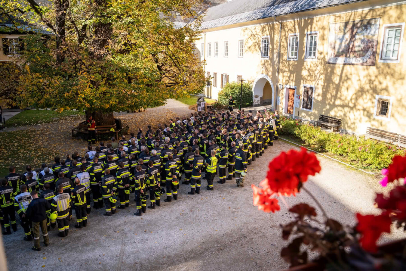 Großübung: Brand im historischen Ortskern von Millstatt