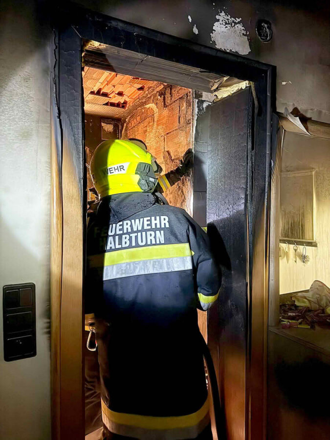 Brandstiftung durch Einbrecher