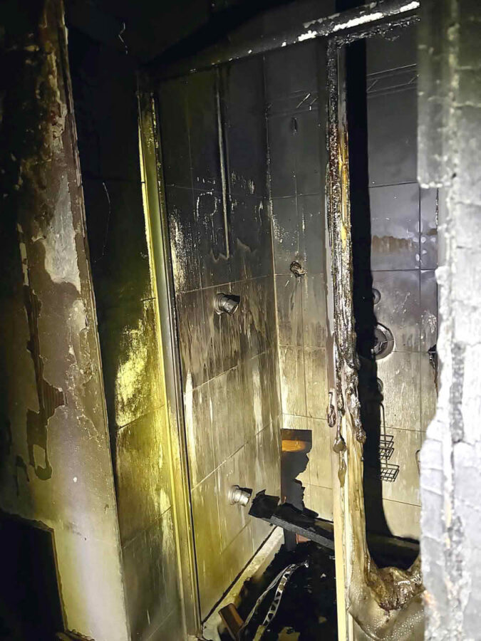 Brandstiftung durch Einbrecher