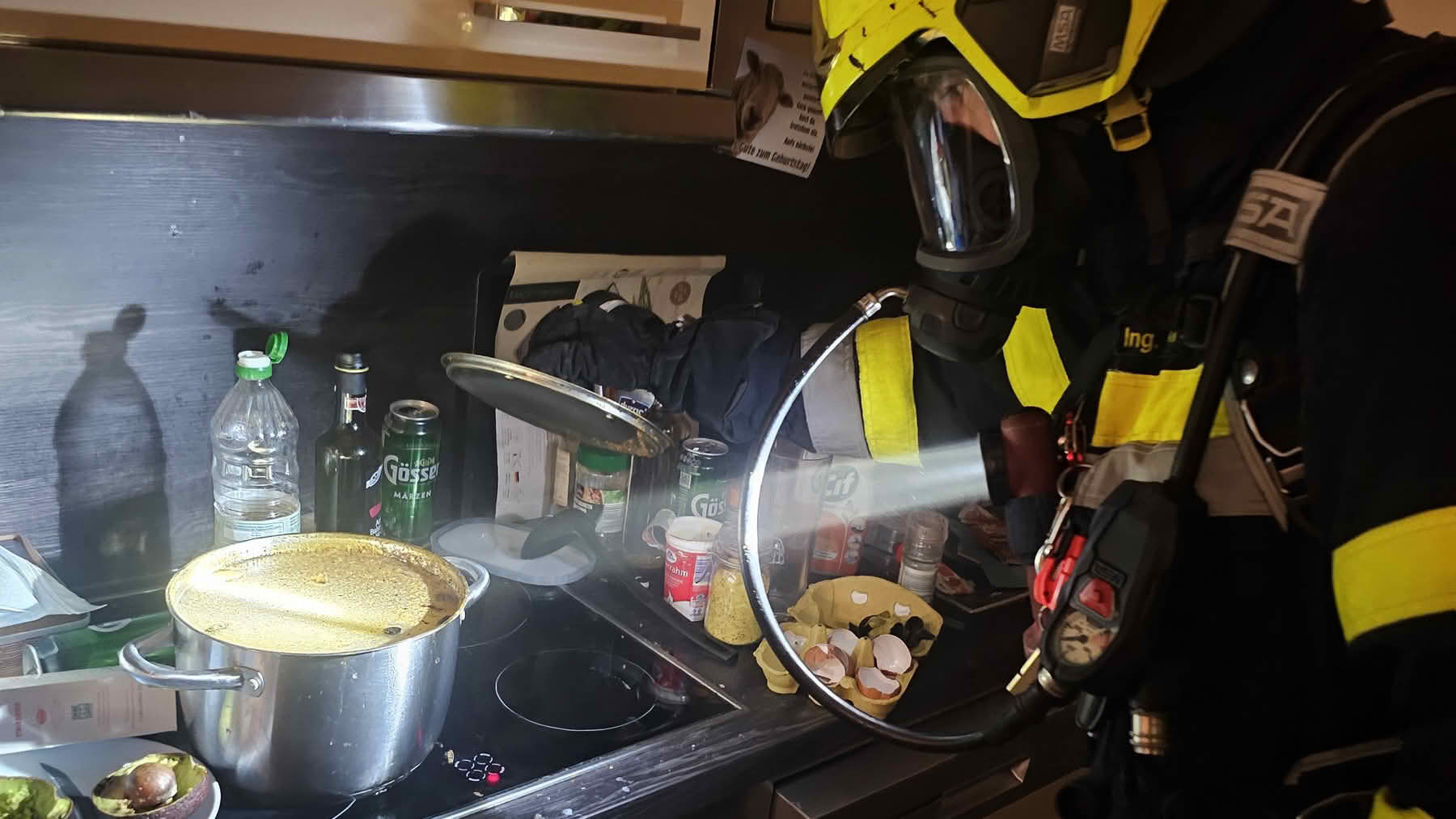 Einsatz nach ausgelöstem Heimrauchmelder