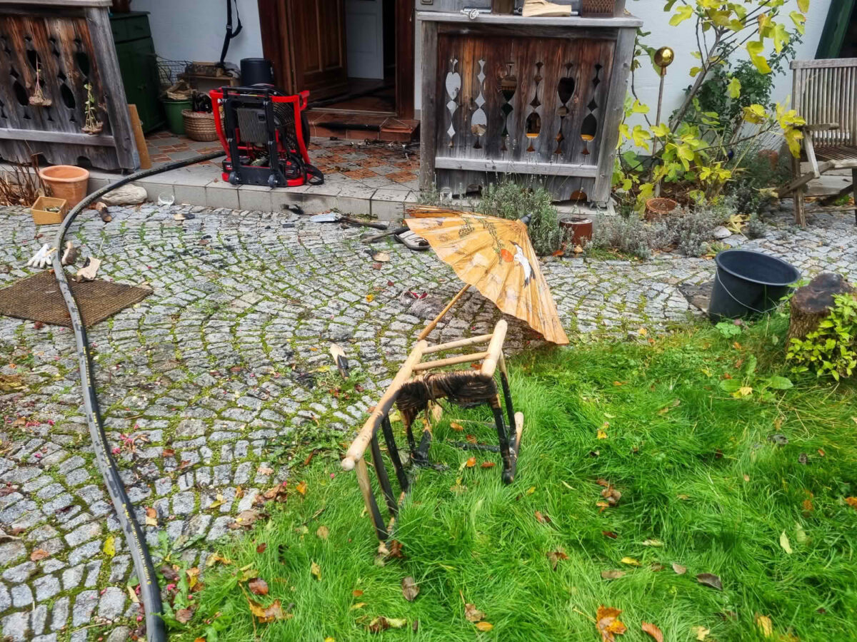 Zimmerbrand in der Kreutererstraße