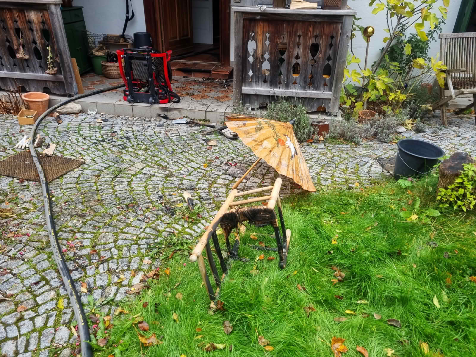 FF Bad Ischl: Zimmerbrand in der Kreutererstraße