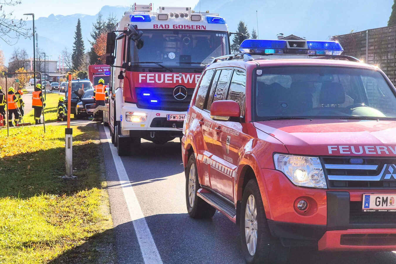 Verkehrsunfall in Bad Goisern