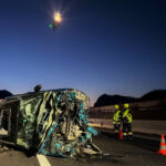 BFV Leoben: Verkehrsunfall auf der A9 bei Mautern