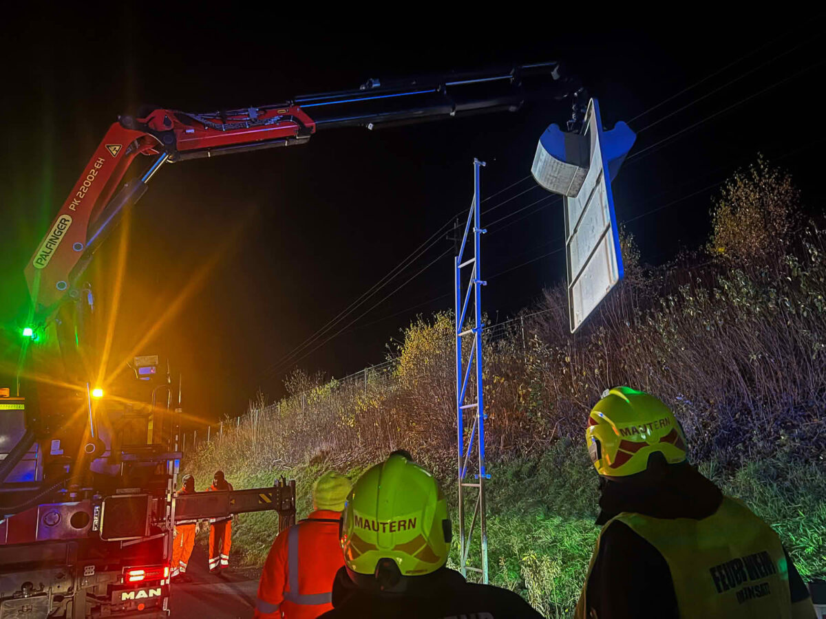 Verkehrsunfall auf der A9