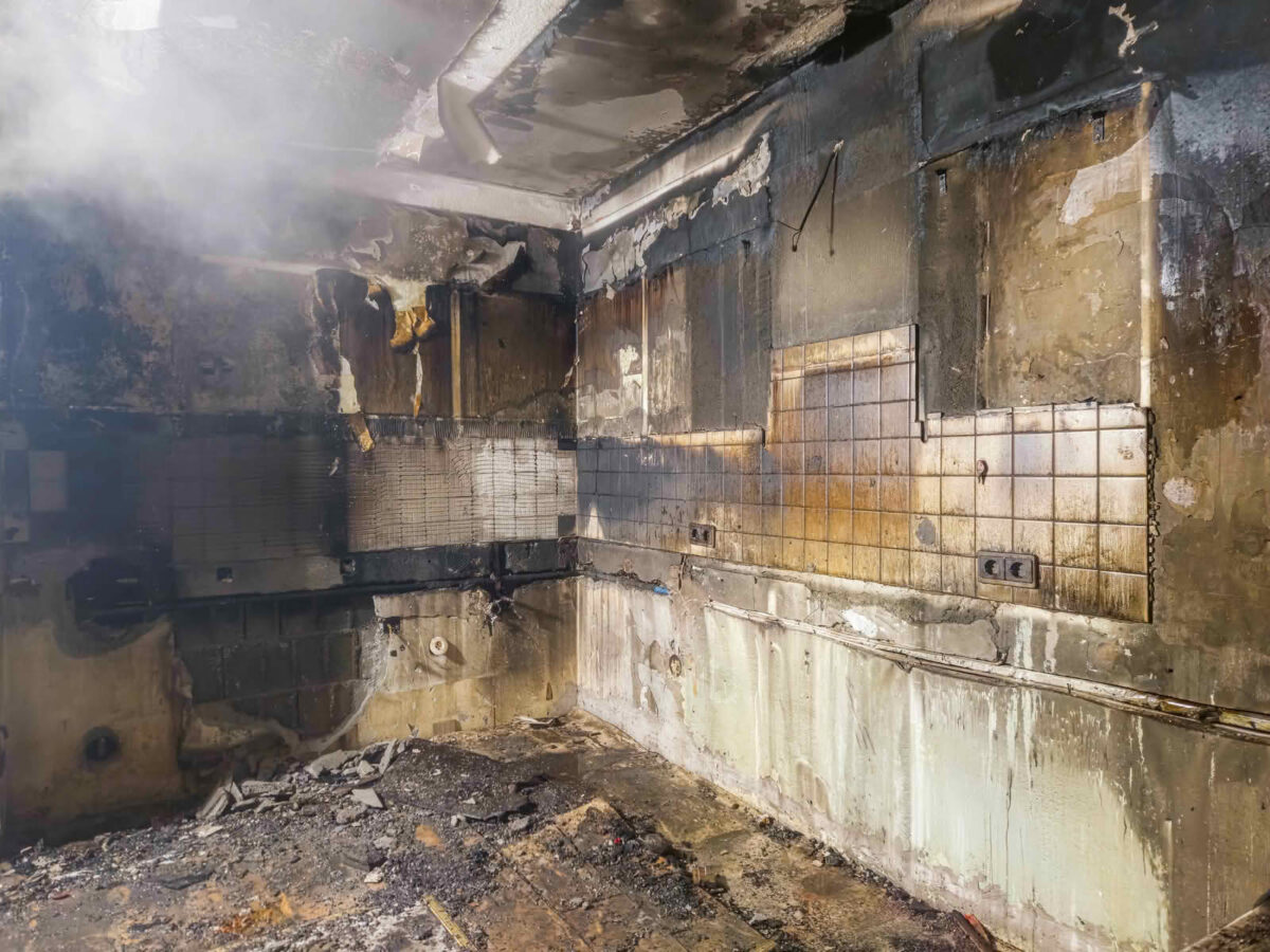 Küchenbrand in Schlitters