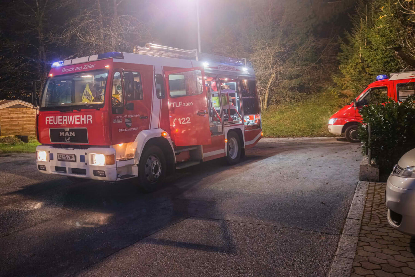 Küchenbrand in Schlitters