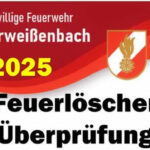FF Mitterweißenbach: Feuerlöscherüberprüfung