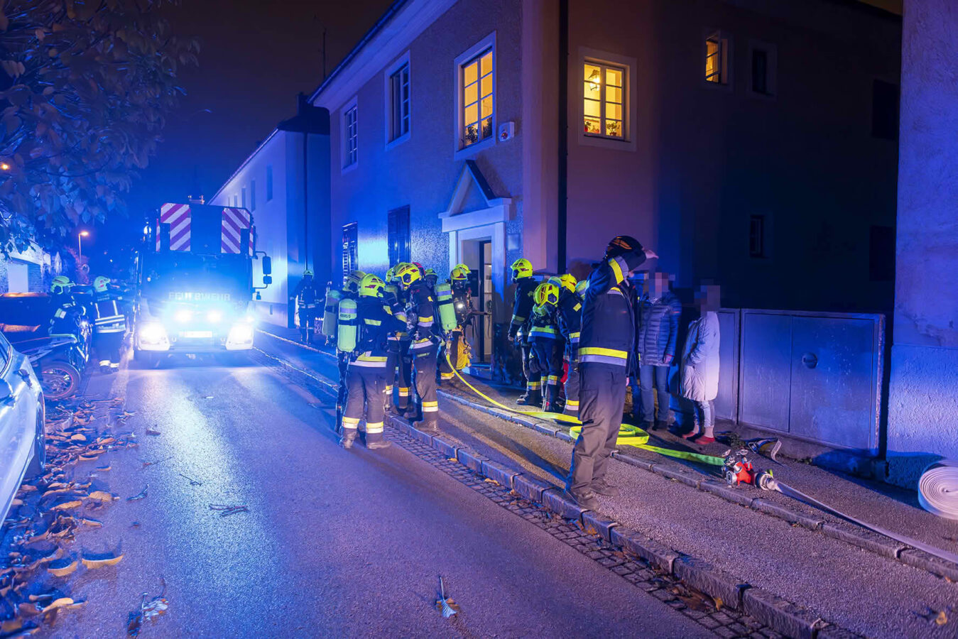 FF Krems: Menschenrettung bei Wohnungsbrand in Innenstadt 3 Menschenrettung bei Wohnungsbrand