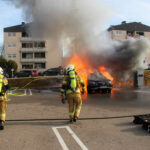 FF Oberndorf: Brand eines Elektroautos