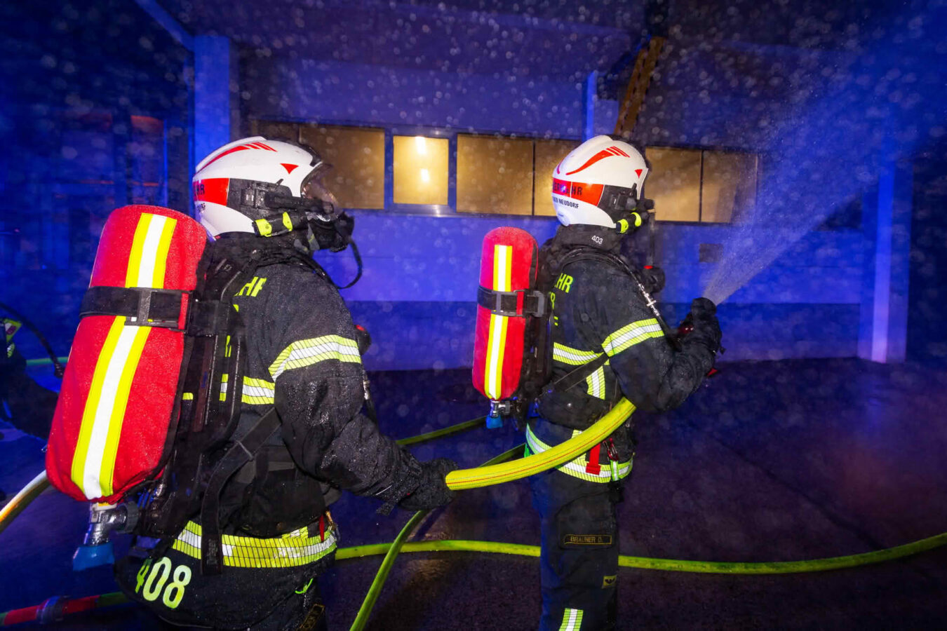 Großübung in Wiener Neudorf