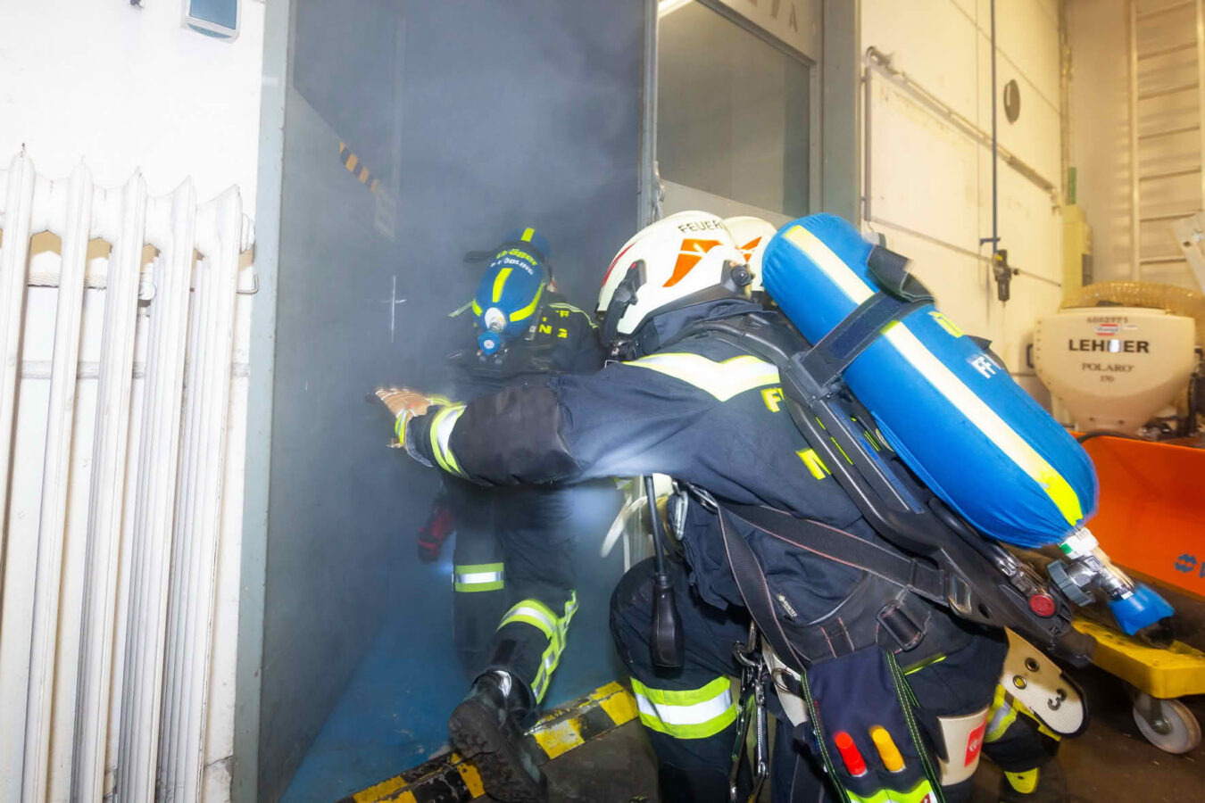 Großübung in Wiener Neudorf