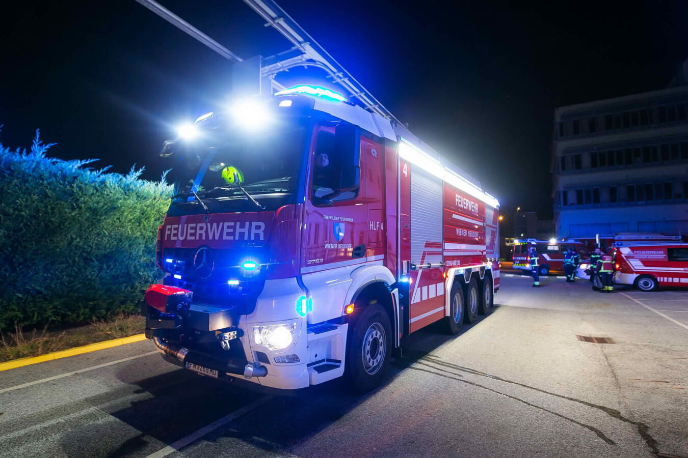 Großübung in Wiener Neudorf