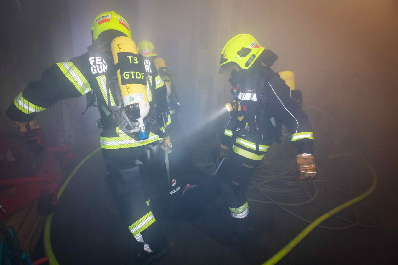 Großübung in Wiener Neudorf