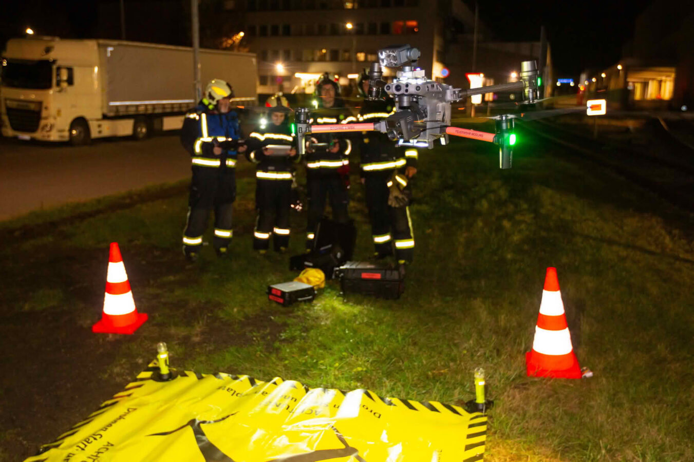 Großübung in Wiener Neudorf