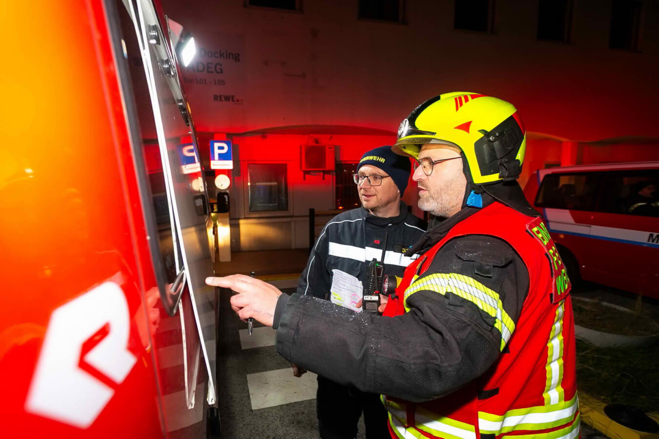 Großübung in Wiener Neudorf