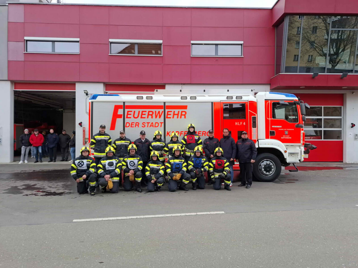 Kapfenberger Feuerwehren absolvierten die Branddienstleistungsprüfung