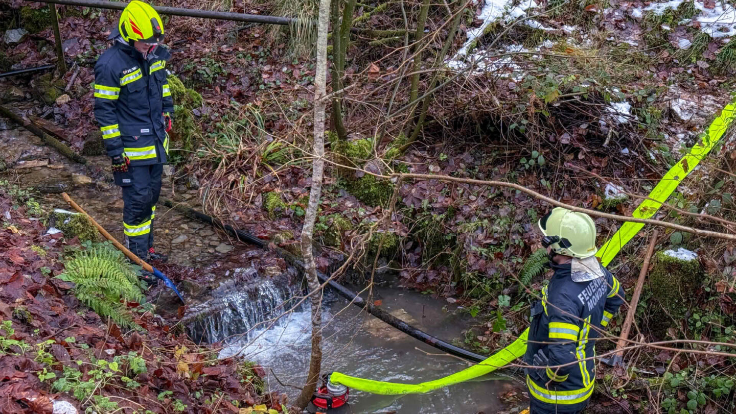 Rascher Einsatz von sechs Feuerwehren verhindert Großbrand
