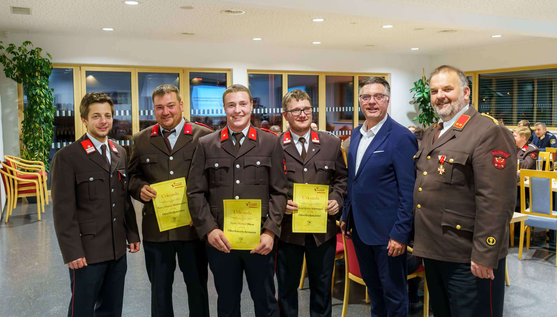 BFV Schwaz: 123. Jahreshauptversammlung der Feuerwehr Kaltenbach