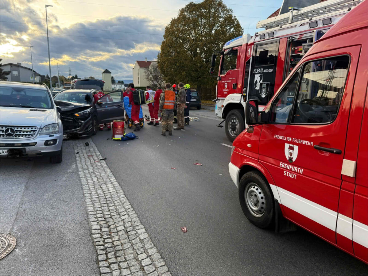 Verkehrsunfall nach medizinischem Notfall