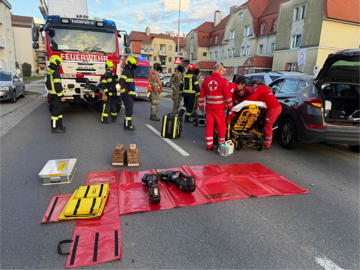 Verkehrsunfall nach medizinischem Notfall