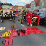 FF Ebenfurth: Verkehrsunfall nach medizinischem Notfall
