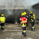 BFK Waidhofen/Thaya: Garagenbrand ging glimpflich aus