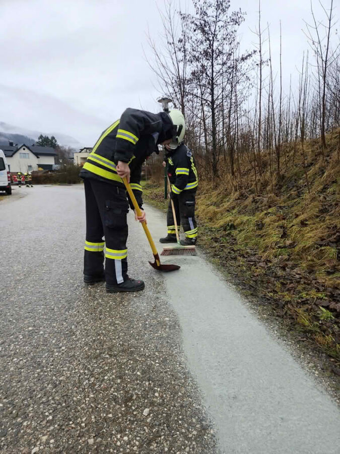 Dieselspur beschäftigt drei Einheiten