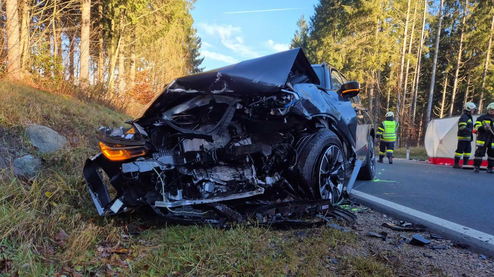 BFVDL: Verkehrsunfall fordert ein Menschenleben in Schamberg/Frauental
